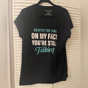 New never worn funny T shirt size XXL